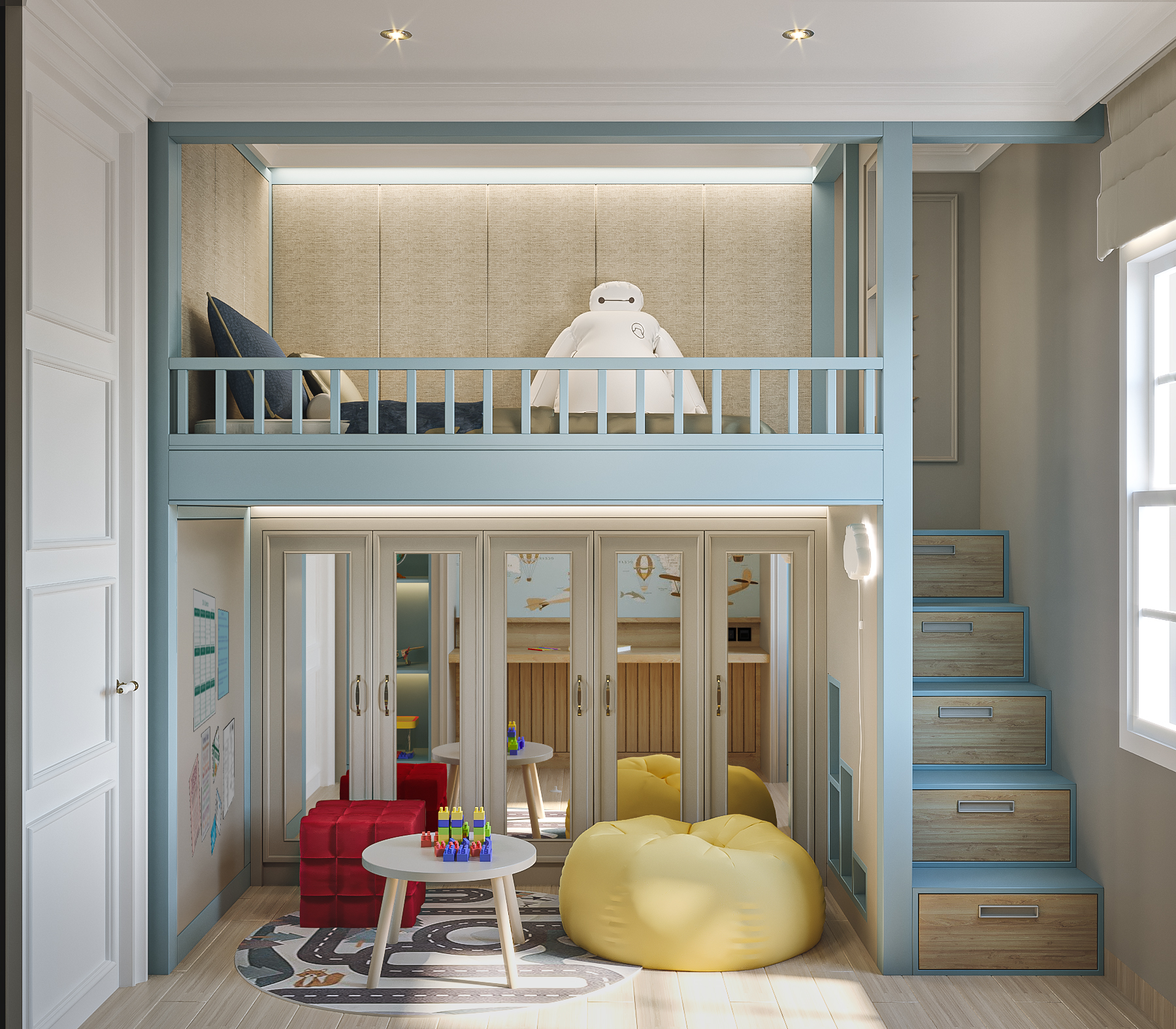 House - Mrs Dewi Kids Bedroom